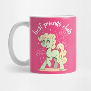 Cute Little Pony Best Friends Mug
